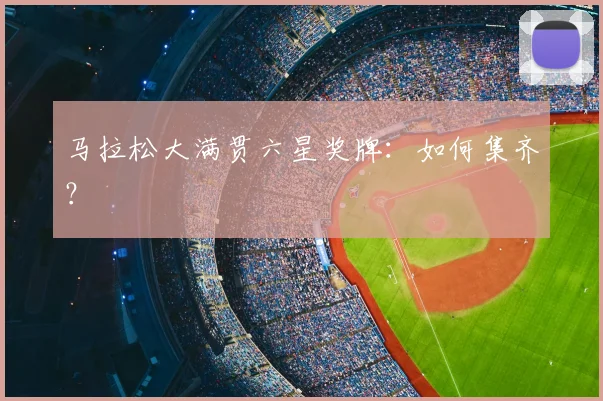马拉松大满贯六星奖牌：如何集齐？